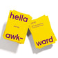 hella awk-ward Real Talk Expansion Pack - Fun Cardstock Game for Parties, Small, Yellow