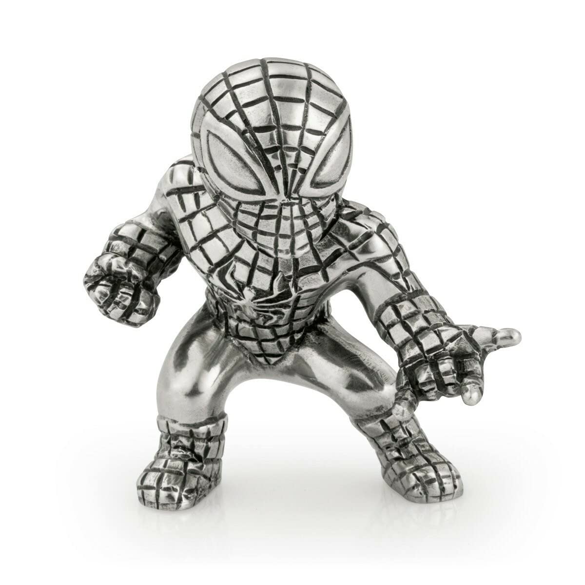 Royal Selangor Hand Finished Marvel Collection Pewter Spider-Man Miniature Figurine Gift