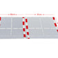 YSKMLOLP RC Car Jump Ramp - Stunt Playset for 1/5 to 1/16 Scale Cars, Endurance Plate, Stainless Steel, 100x80x35/37