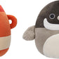 Squishmallows Original FlipAMallows 8in Maple Syrup and Canadian Goose Flippable Plush - Official Jazwares Product (Little)