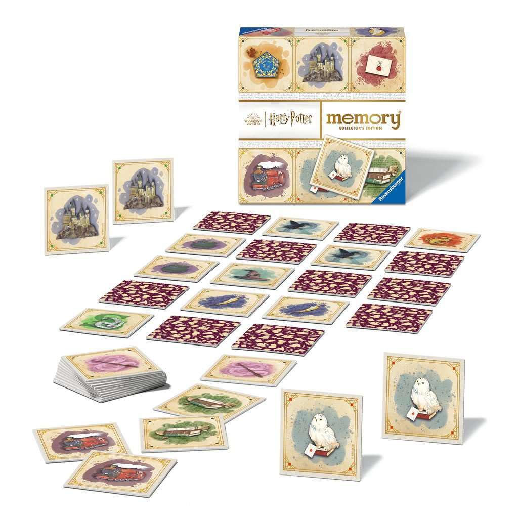 Ravensburger Harry Potter Collector'S Memory Game - Matching Picture Snap Pairs For Kids Age 6 Years Up, Black