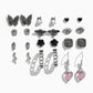 Hikkcos 3Pcs Elf Ears With Headband Halloween Elf Ears Cuffs For Kids Women Soft Latex Fairy Ears Flower Pearl Headbands Set For