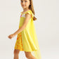 Wonderbabe Girls Belle Princess Dress Beauty And The Beast Costume Halloween Cosplay Birthday Outfit Yellow With Cape Size 1-2T
