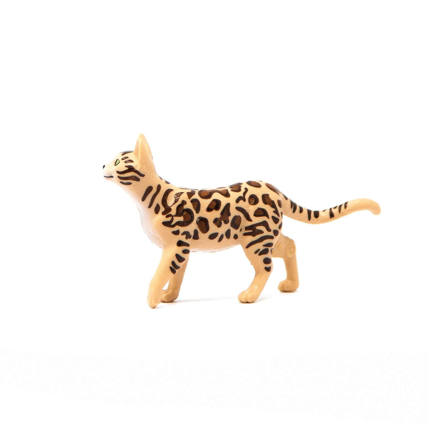 Schleich Farm World, Realistic Cute Cat Toys For Boys And Girls Ages 3 And Above, Bengal Cat Toy, 1 Count (Pack Of 1)