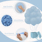 Pastel Blue Balloons In Different Sizes 5 10 12 18Inch-134Pcs Pastel Blue Balloon Balloons For Garland Arch