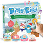 Ditty Bird Christmas Musical Book For Toddlers - Interactive Sound Book With Jingle Bells & Holiday Songs For Babies 1-3 | Sturd