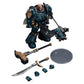 JOYTOY Warhammer The Horus Heresy 1/18 Action Figure-Alpha Legion Legion Praetor with Power decorative replica blade-Harrowmaster Armillus Dynat 2PCS-Collection Model Birthday Gifts