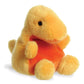 Aurora, 33618, Palm Pals Thunder Bronto Dinosaur, 5In, Soft Toy, Yellow