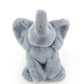 Recur Plush Gray Elephant Stuffed Animal,Soft Plushie,12 Inches,Adorable Gift For All Ages