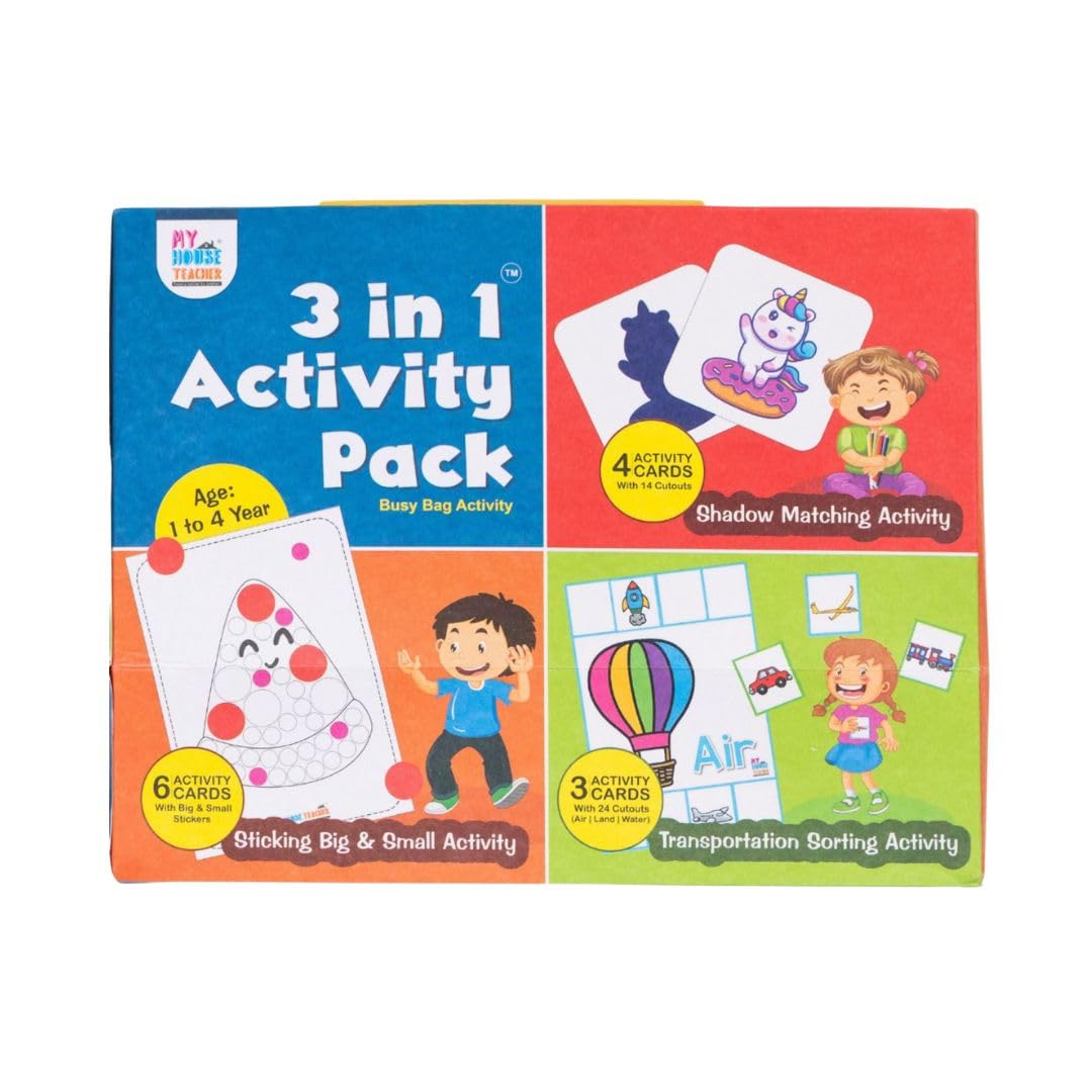 My House Teacher Fun Sticking Activity with Reusuable 280 Colorful Foam Sticker for Brain Development for Preschoolers  2 to 5 