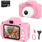 hyleton Kids Camera Christmas Birthday Gifts for Boys Girls Age 3-9, HD Video Cameras for Toddler, Toy for 3 4 5 6 7 8 Year Old 