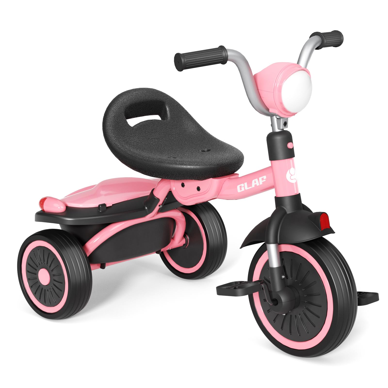 Glaf Tricycle For Toddler 1-3 Bike Kids Tricycle Trike Toddler Bike For 2-4 Year Olds Toys Baby Bike With Adjustable Seat And St