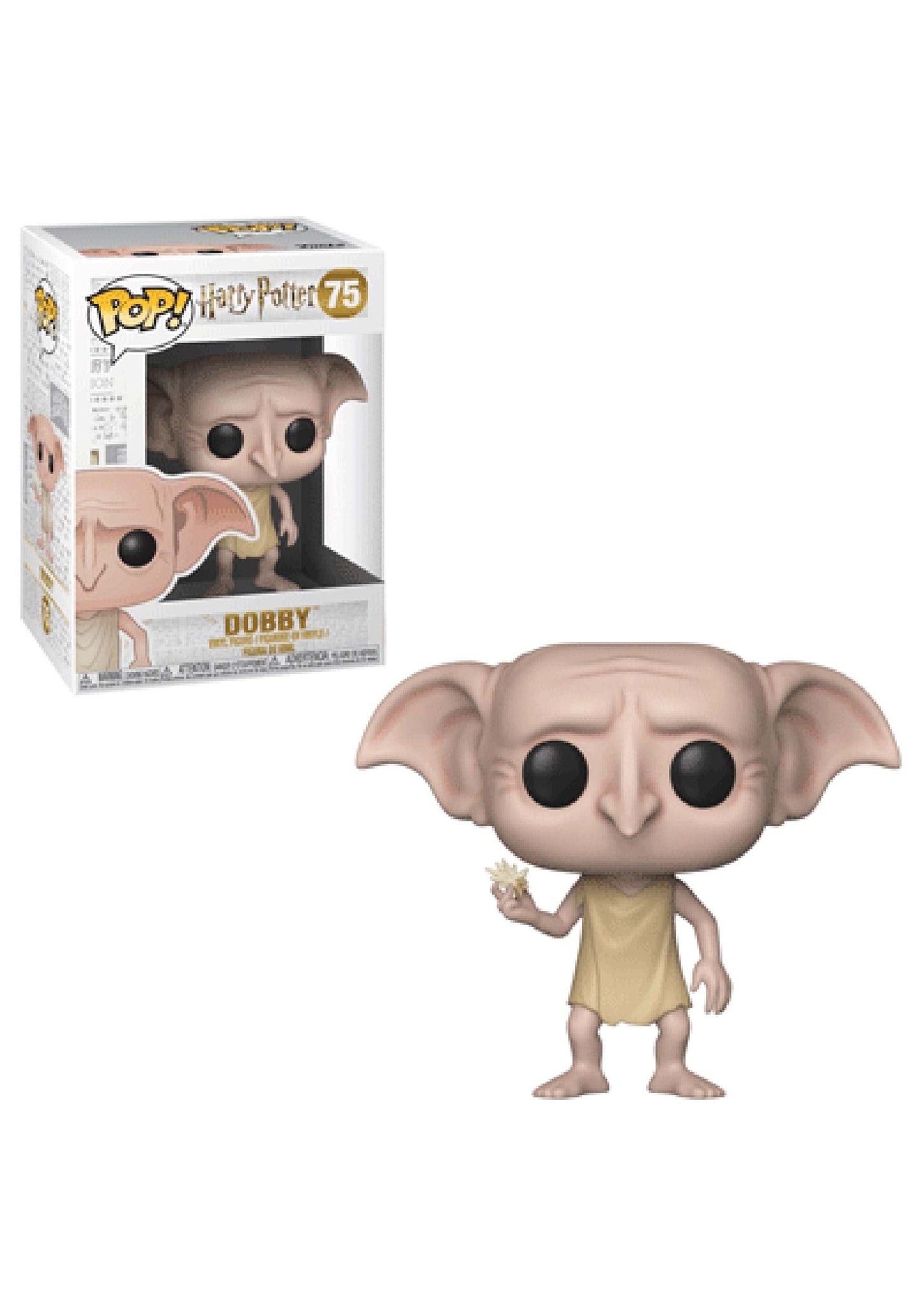Funko POP! Harry Potter Dobby Vinyl Figure - Snapping Fingers, Multicolor, Model 35512