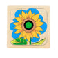 Merishopp Cartoon Design Creature Growth Game Early Learning Montessori Creature Game Preschool Education Multilayer Wooden Jigs