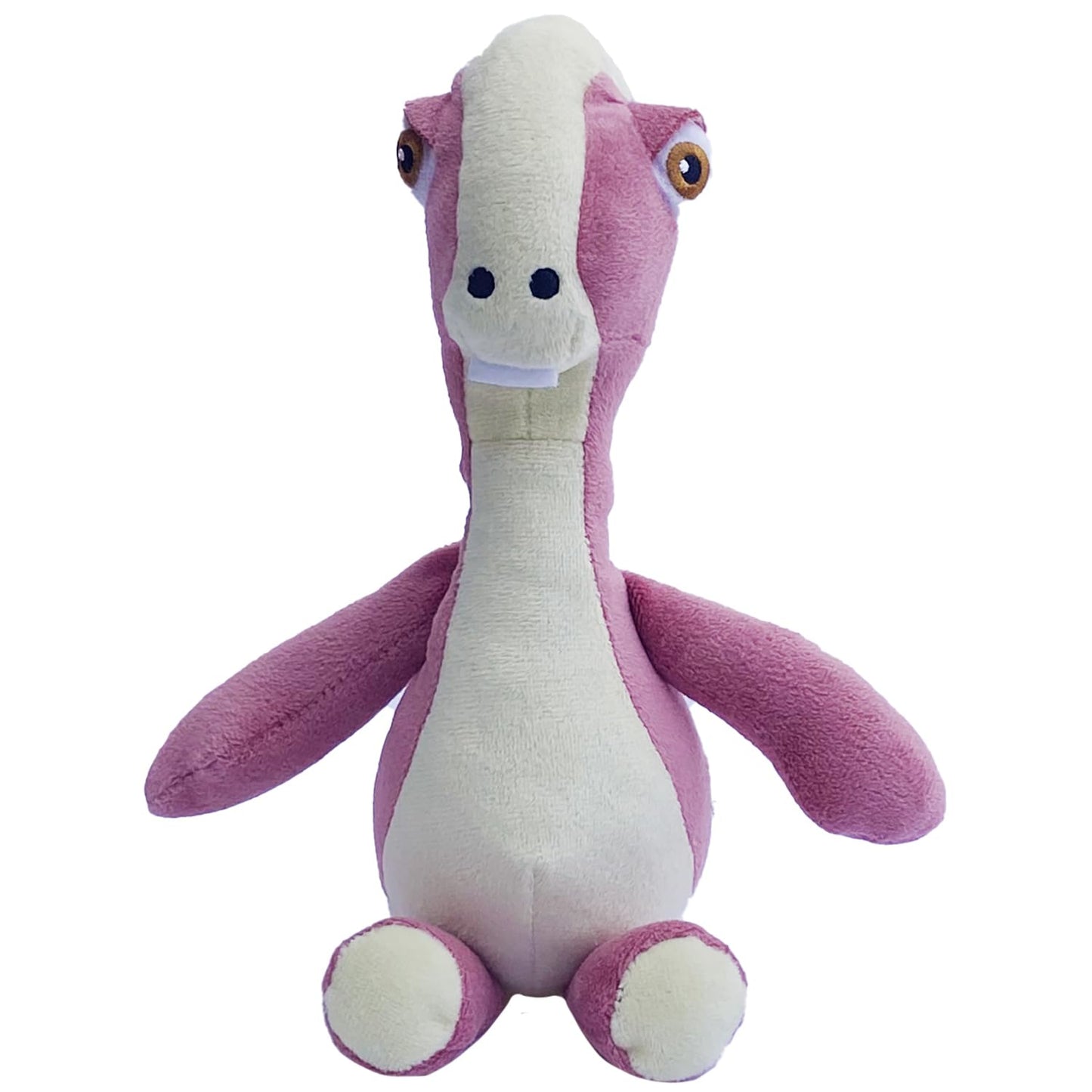 Gigantosaurus: 10'' Dinosaur Soft Plush - Rocky - Pink & White Huggable Dino, Soft Texture Stuffed Toy, Tv Series Character, Tod