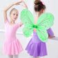 Nenmatte Fairy Girls Wings For Kids,Sparkle Angel Wings Butterfly Wing For Birhday Party Halloween Costume Dress Up For Kids Wom