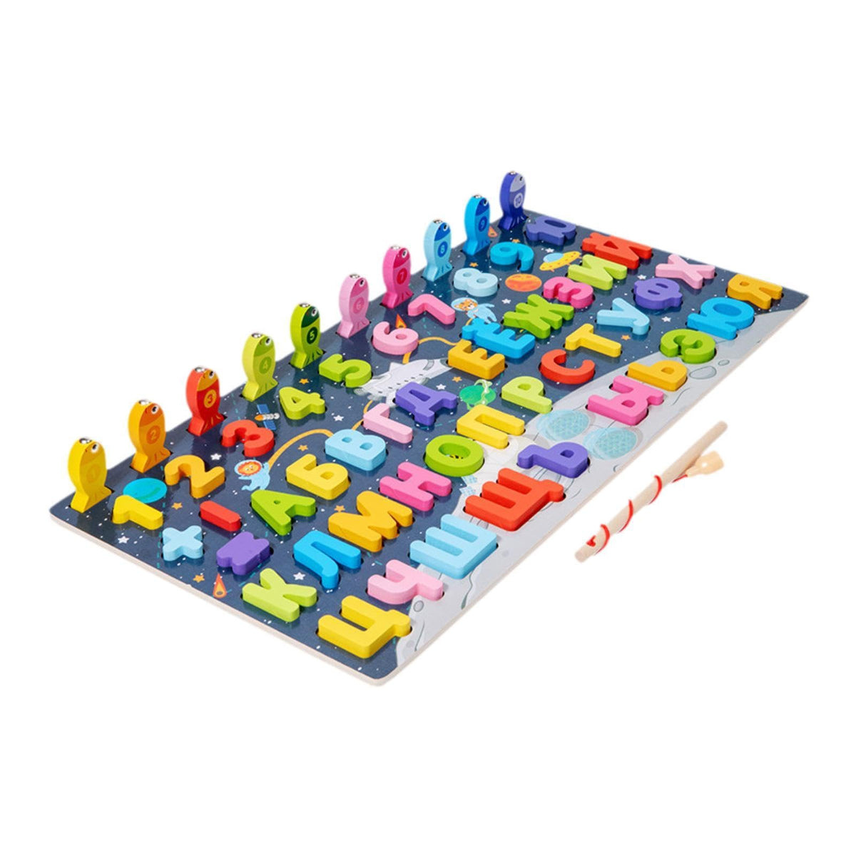 Ujeavette Blocks Color Matching Wooden Montessori Toys For Kids Toddlers Boy Girl