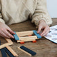 Kapla Owl - Wooden Construction Set 120 Building Planks