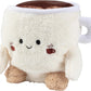 BumBumz 7.5 Inch Coffee Pot & Mug Plush Toy Set - Weighted Sensory, Soft & Cute - Officially Licensed, Perfect Gift for Kids