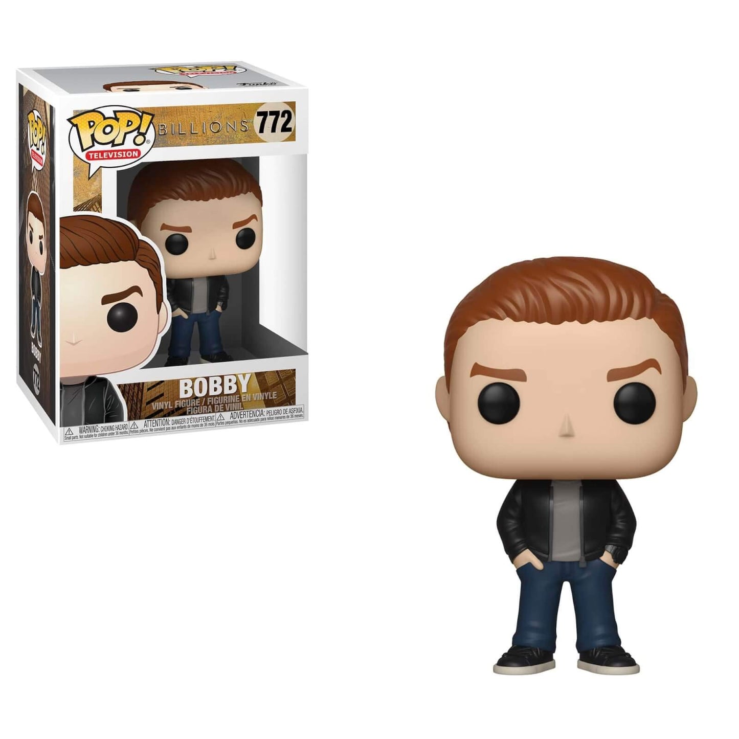 Funko Pop! Tv: Billions - Bobby, Multicolor