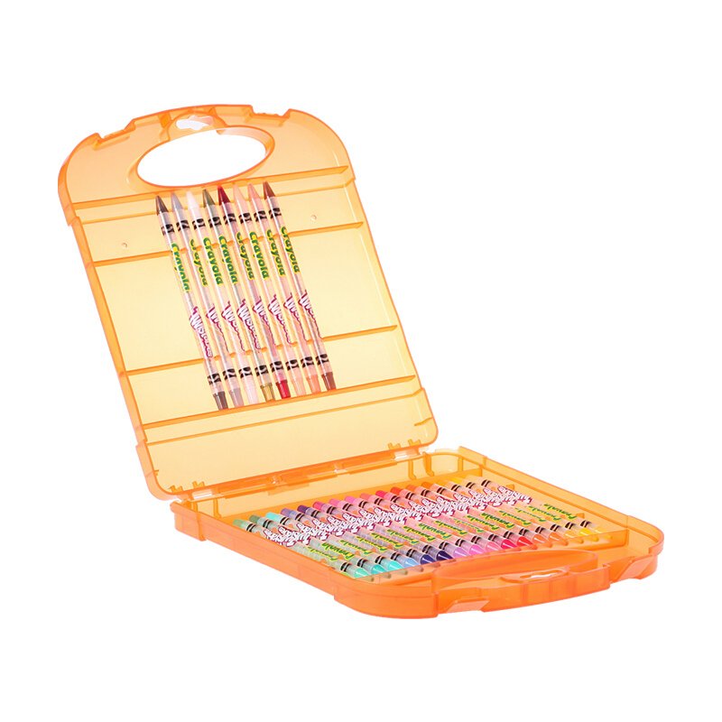 Crayola Twistables Colored Pencils Set (65Ct), Kids Drawing Kit, Portable Art Case, Kids Colored Pencils, Coloring Supplies, Gifts
