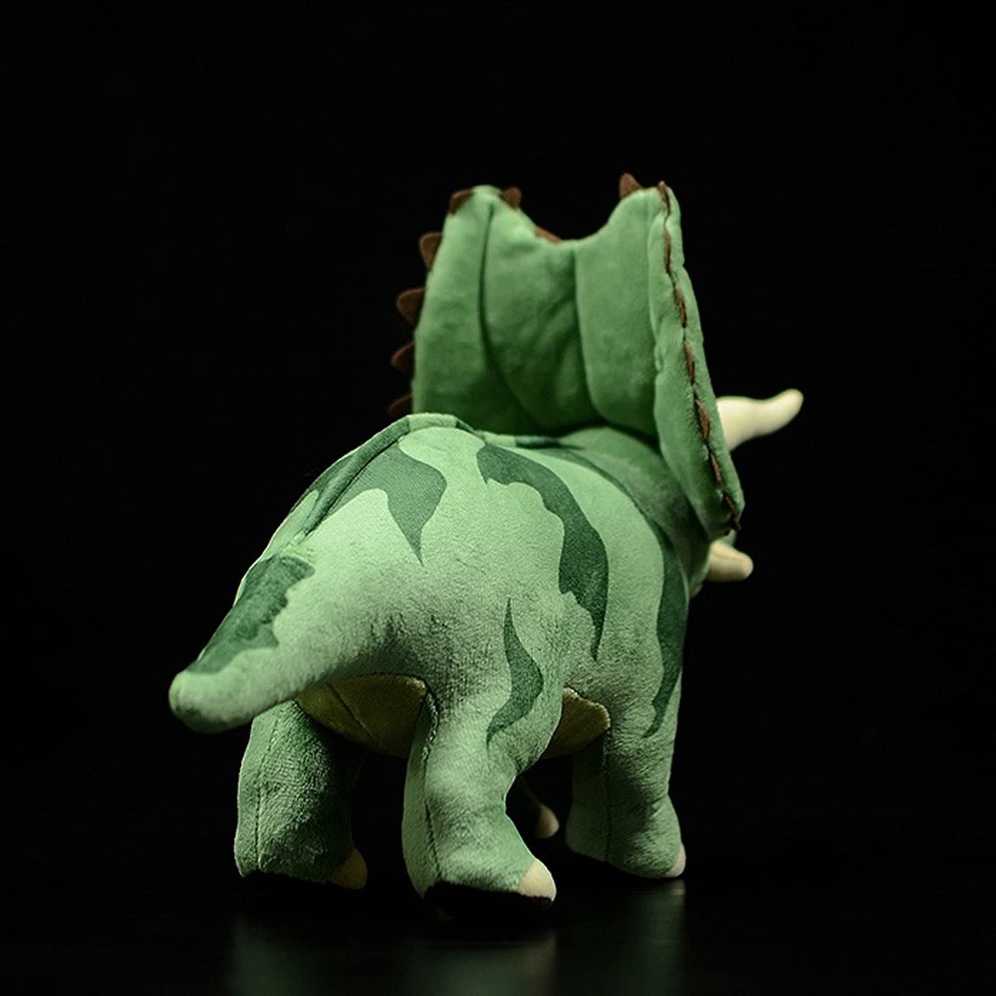 ZHONGXIN MADE Pentaceratops Stuffed Plush Toy - Soft 13 Inch Dinosaur Model, Realistic Educational Gift for Kids