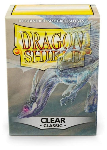 Dragon Shield 100 Clear Card Sleeves (Standard Size)