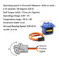 12PCS SG90 Micro Servo Motor, Dorhea Mini Servo SG90 9g Servo Kit for RC Helicopter Airplane Car Boat Robot Arm/Hand/Walking/Ser