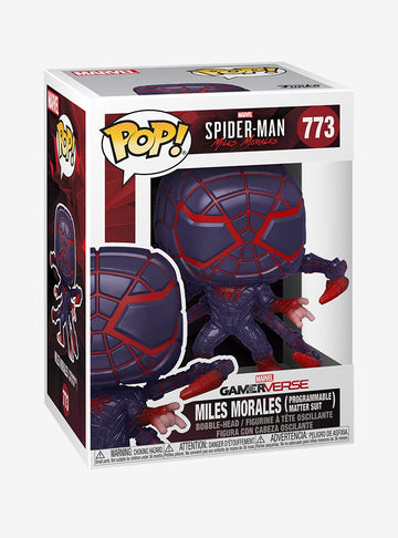 Funko Pop! Games: Marvel   S Spider-Man: Miles Morales- Miles Programmable Matter Suit