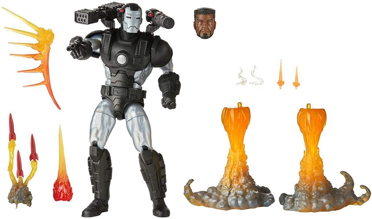 Marvel Hasbro Legends Series 6-inch Collectible Action Figure Deluxe War Machine Toy  enhanced Design and 8 Accessories