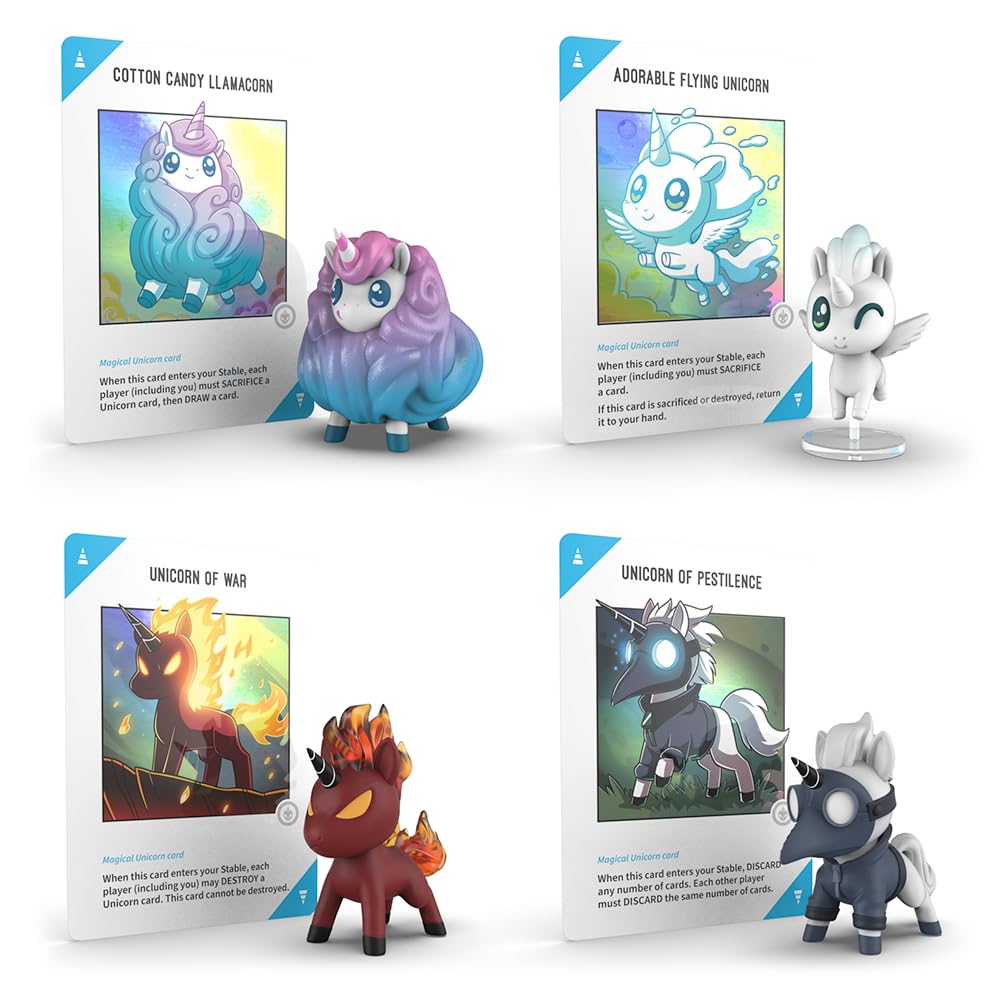 Unstable Games Unstable Unicorns Vinyl Mini Figures Mystery Box - Rainbow Apocalypse, Multi Color, Model 6795-VF-BOX1