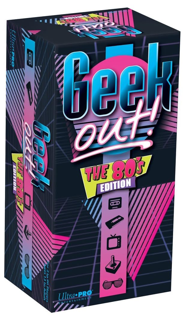 Playroom Entertainment Ple66280 Geek Out 80S Edition Game