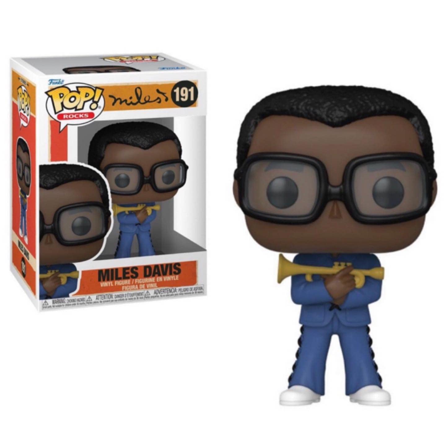 Funko Pop! Rocks Miles Davis W/Ecotek Protective Case