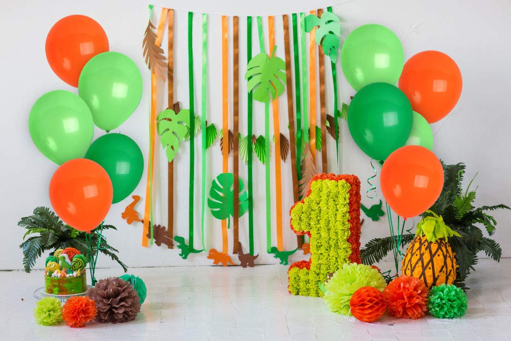 Treasures Gifted Light Green Balloons - Lime Green Balloons - Latex Party Balloons - Neon Green Balloons 12 Inch - Premium Large