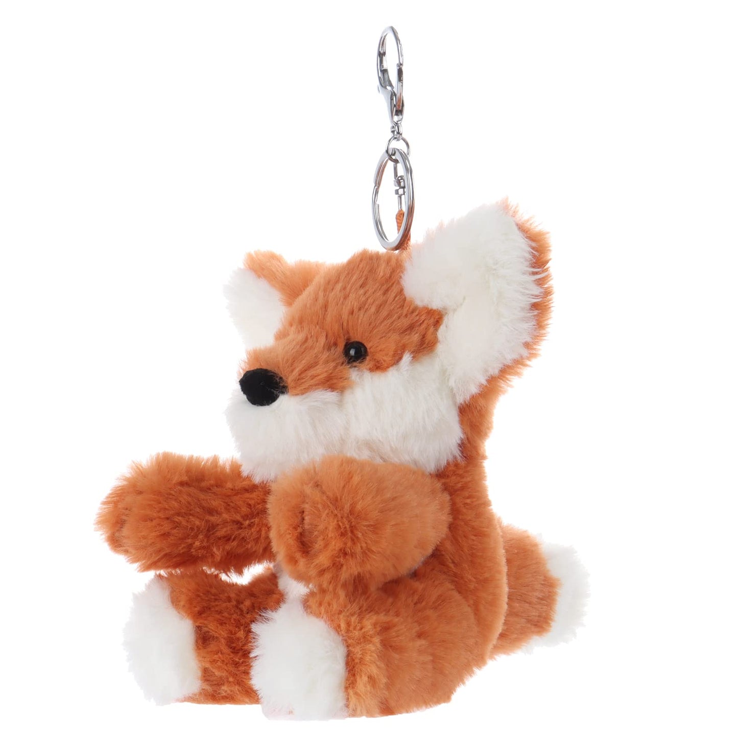 Apricot Lamb Cute Toys Plush Orange Fox Stuffed Animal Soft Keychain For Kids Bag, Purse, Backpack, Handbag (5 Inches)