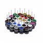 BrickBounty 1/64 Wheels & Tires for 1/64 Scale Cars (10 Sets Packaging), Random Color Rims Tires Set for 1/64 Scale Toy Cars