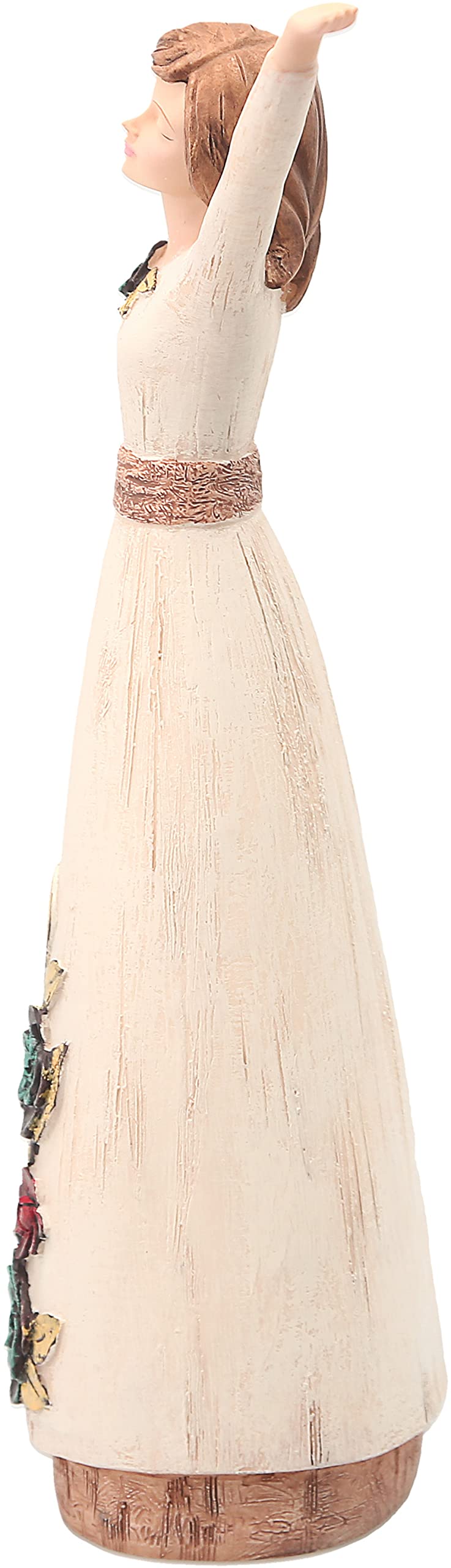 Pavilion Gift Company Simple Spirits 41007 Figurine  7-1/2-Inch  White green tan