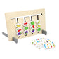 Ilsmysutra Montessori Matching Puzzle Toy Chic Wooden For Preschool Family Kindergarten|Toys For Baby|Developmental Baby Toys