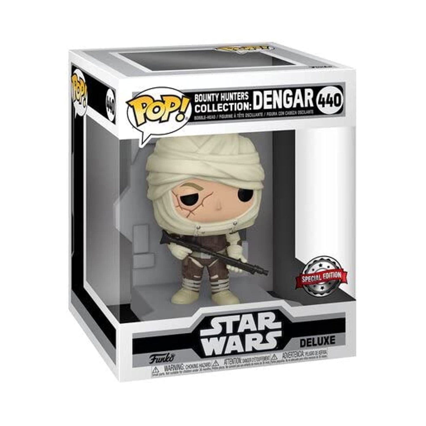 Funko Pop! Deluxe: Sw Bounty Hunter - Dengar - Star Wars - Collectable Vinyl Figure - Gift Idea - Official Merchandise - Toys For Kids & Adults - Movies Fans - Model Figure For Collectors And Display