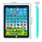 GAGINAN Kids Learning Pad/Tablet Interactive Toddler Toys with Words Numbers Alphabets Music English Electronic Educational Toy