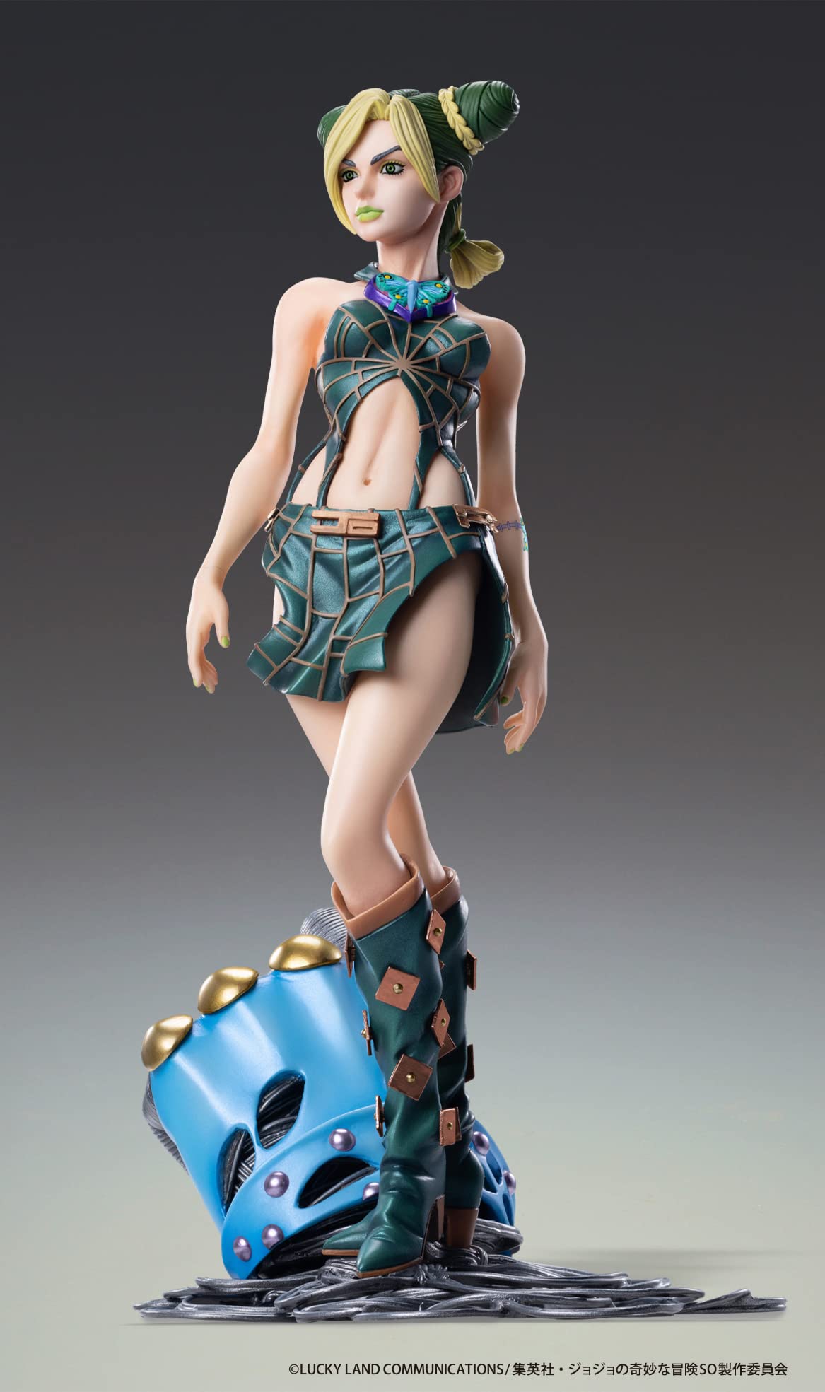 Medicos JoJo’s Bizarre Adventure Jolyne Cujoh PVC Figure - Multicolor, Model ME44290, Collectible Art Toy