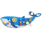 Bluewood Whale Wall Busy Board Panels, Toddler Learning Activity Center, Montessori Sensory, Educational Toys, Conducive To All-