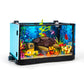 SEMKY Fish Tank Turtle Building Blocks Set with LED Lights  (753Pieces) Creative Sea Animal Model Gifts for Kid and mature-themed