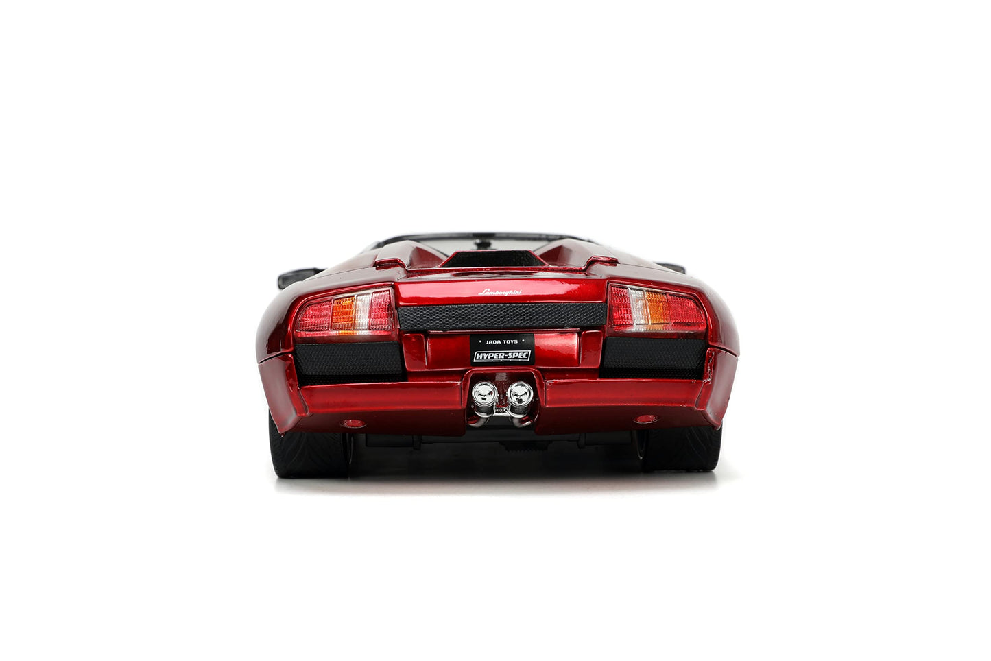 Jada Toys Hyper-Spec 1:24 Lamborghini Murcielago Roadster Die-cast car Red Toys for Kids and Adults