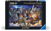 Ravensburger Harry Potter: Hogwarts Castle Cutaway 3000 Piece Jigsaw Puzzle - 17561 - Handcrafted Tooling, Made In Germany, Ever
