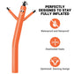 Mounto 20Ft 18Inch Fly Puppet Dancer Tube Man Fly Guy Puppet Dancer (Orange)