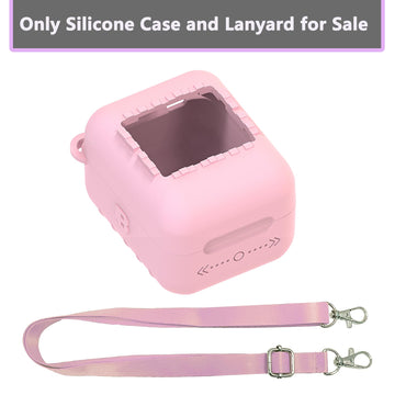 Silicone Case For Bitzee Original Interactive Toy Digital Pet With 15 Animals, Protective Skin Cover For Bitzee Original Virtual Electronic Digital Pet Accessories(Case For Bitzee Orginal) (Pink)