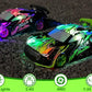 FLYNOVA 4WD RC Drift Car,Light Up Racing Toys for Kids Age 6 7 8 9 10-12,14 KM/H High Speed Vehicle,Easter Thanksgiving Christma