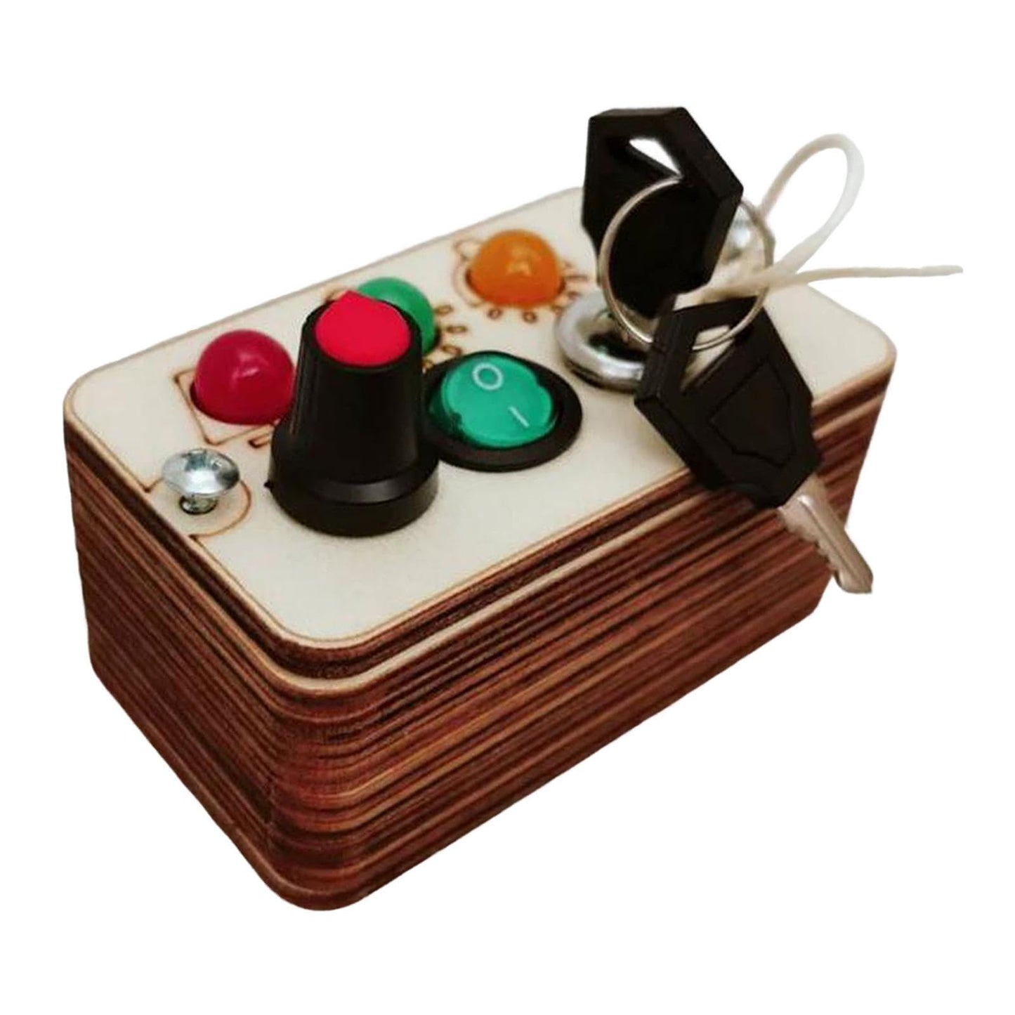 Club BollywoodBusy Board With Led Montessori Toy For Kindergarten Preschool Birthday Gifts|Baby|Toys For Baby|Developmental Baby