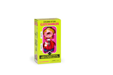 Exploding Kittens Catchables #1: Lumber Cat & Donut Cat, Collectible Toy Tossing Games - Family Games, Adult Games, Fun Games, P